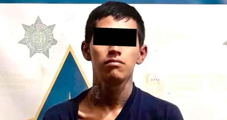joven detenido taqueria Guadalupe
