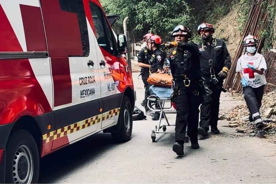 joven trabajador barranco Monterrey