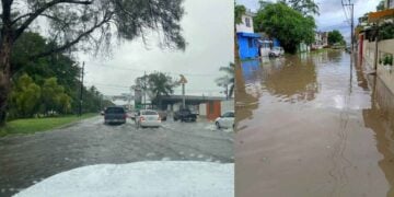 lluvias en la zona sur de Tamaulipas