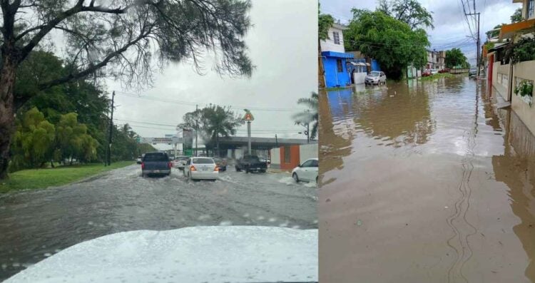 lluvias en la zona sur de Tamaulipas