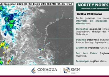 lluvias fuertes hoy a Tamaulipas