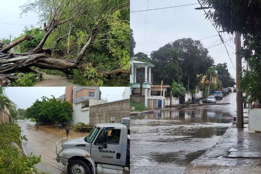 lluvias hoy en Tampico Tamaulipas