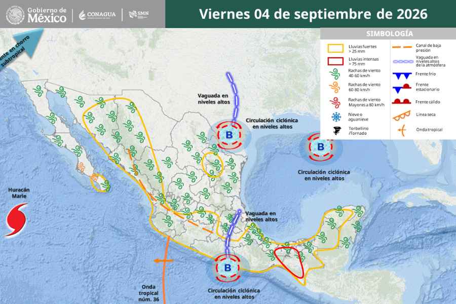 lluvias mañana viernes Huracán (1)