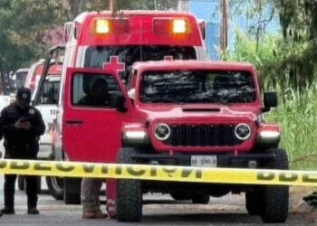 madre e hijo en Montemorelos