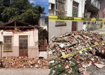 marquesina vivienda lluvias Tampico