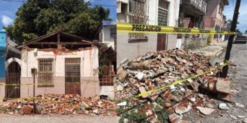 marquesina vivienda lluvias Tampico
