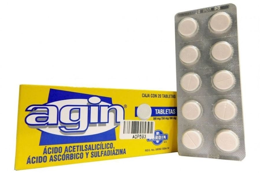 medicamento AGIN falsificado
