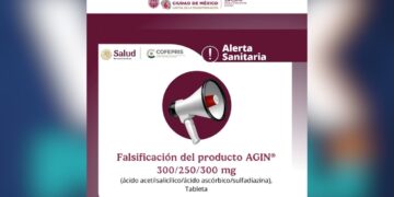 medicamento AGIN falsificado