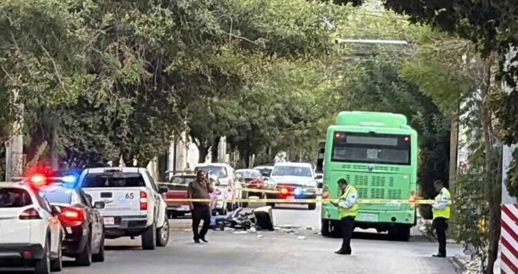 motociclista Centro Ruta Monterrey