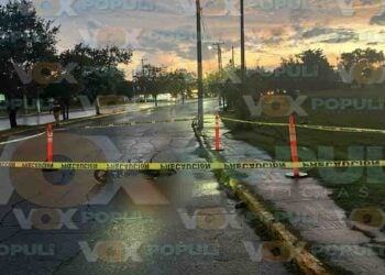 motociclista barandal en Altamira
