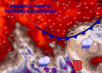otoño Tamaulipas Vórtice Polar