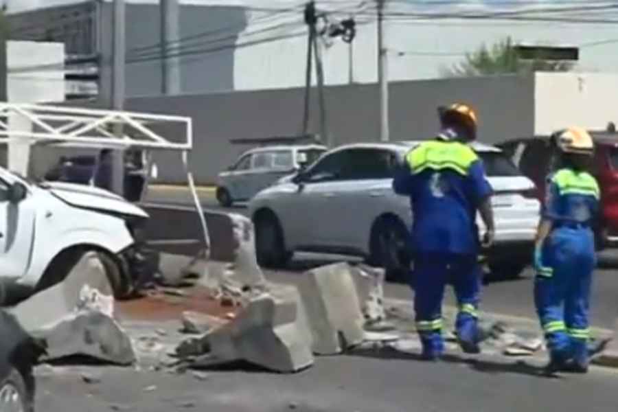 percance multiple avenida Barragan