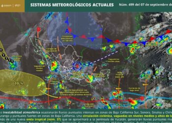 precipitaciones monzón y onda tropical
