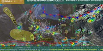 precipitaciones monzón y onda tropical