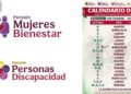 programas del bienestar 8 de septiembre