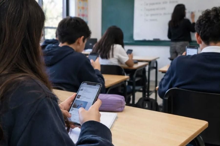prohibición de celulares en escuelas Tampico