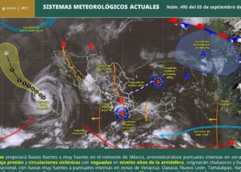 pronóstico de precipitaciones hoy