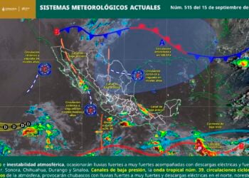 pronóstico del tiempo para hoy