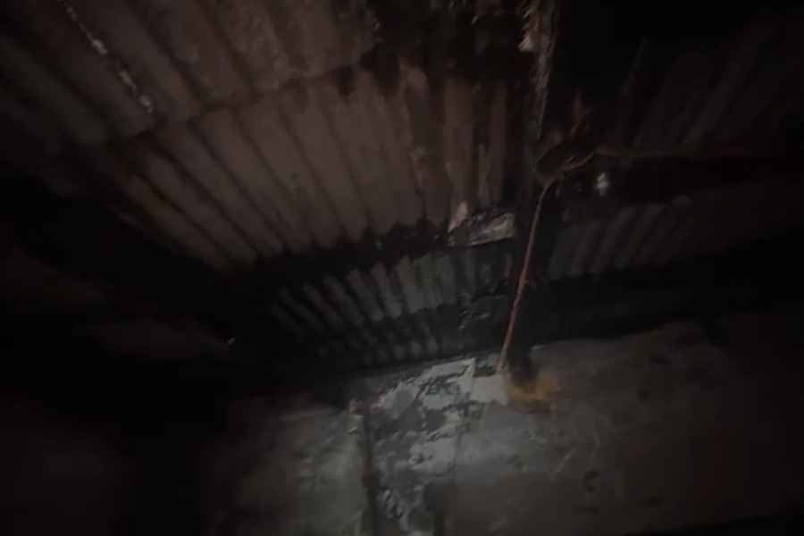 recámara incendio en San Nicolás