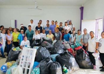 recolección de plásticos en Tamaulipas