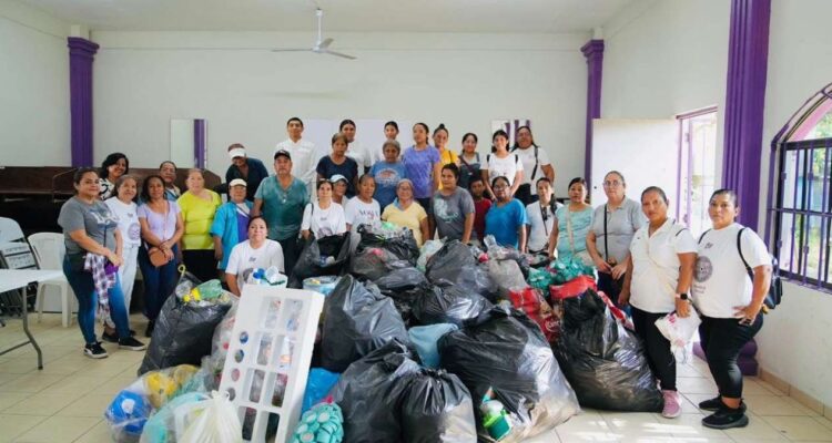 recolección de plásticos en Tamaulipas