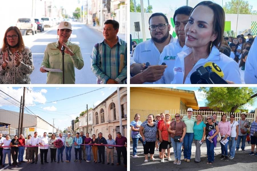 rehabilitación vial en Nuevo Laredo