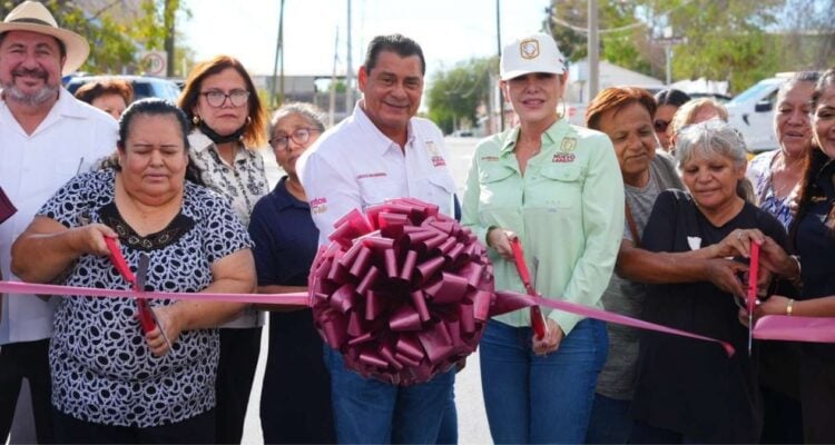 rehabilitación vial en Nuevo Laredo