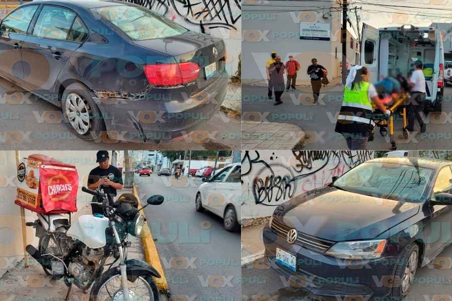repartidor hospitalizado centro Victoria 