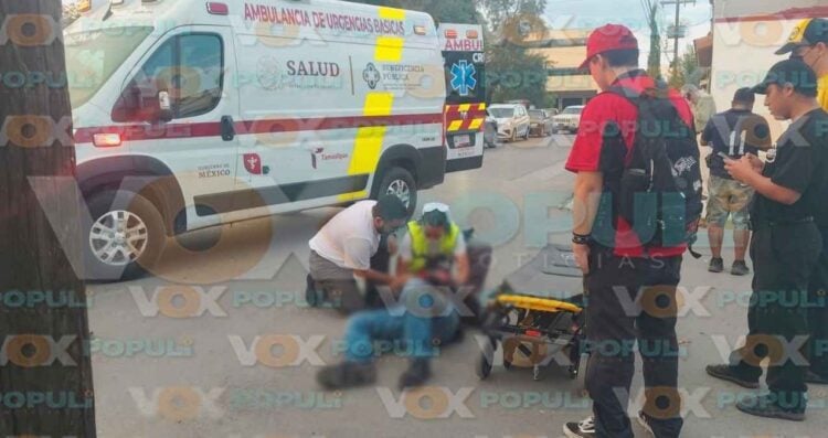 repartidor hospitalizado centro Victoria