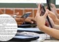 restricción celulares escuelas