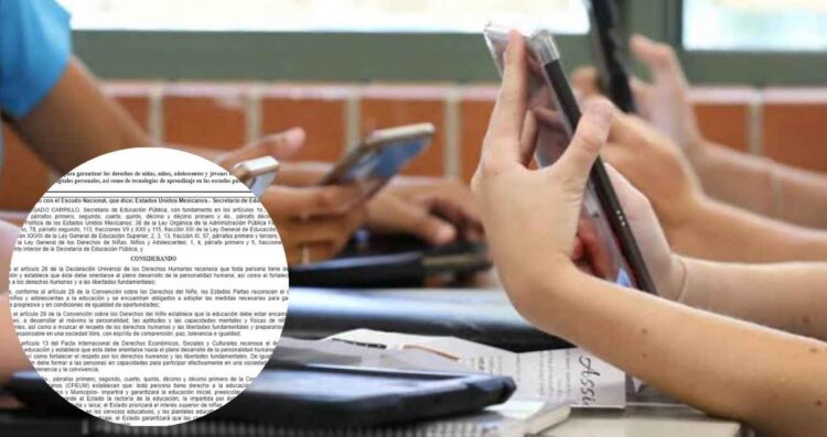 restricción celulares escuelas