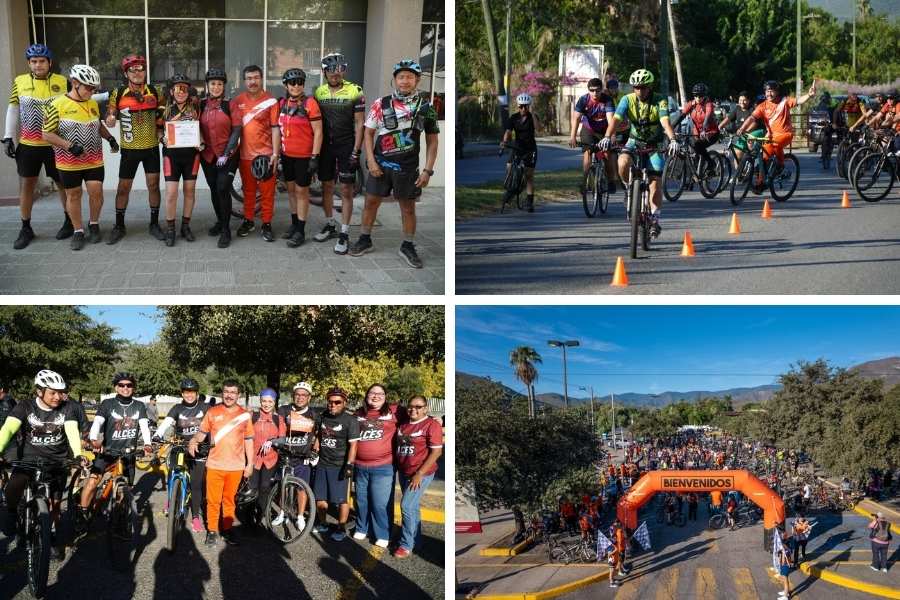 rodada ciclista UAT en Ciudad Victoria