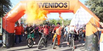 rodada ciclista UAT en Ciudad Victoria