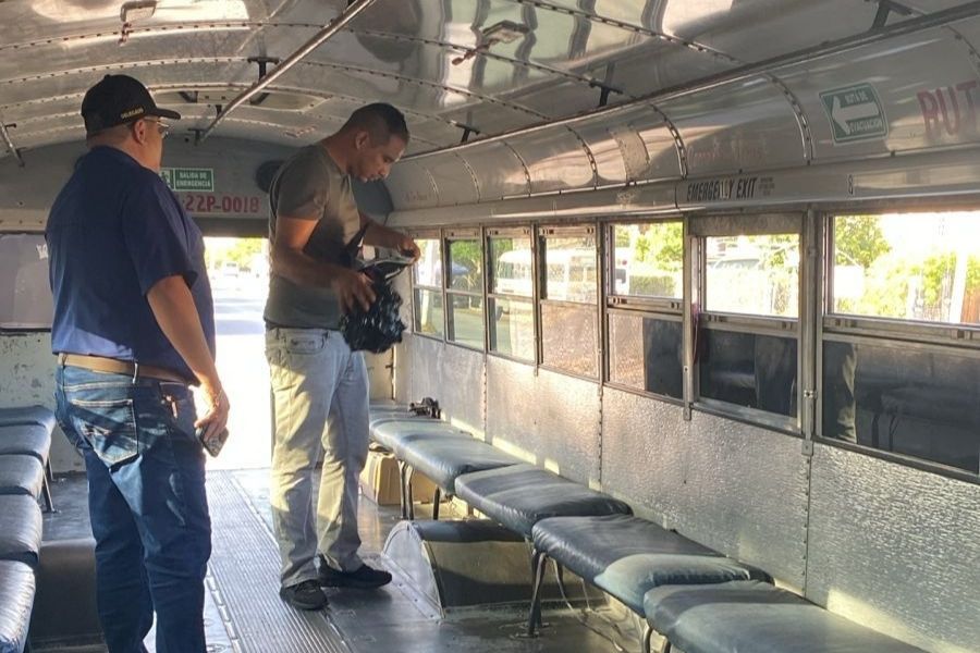 rutas de transporte público en Matamoros
