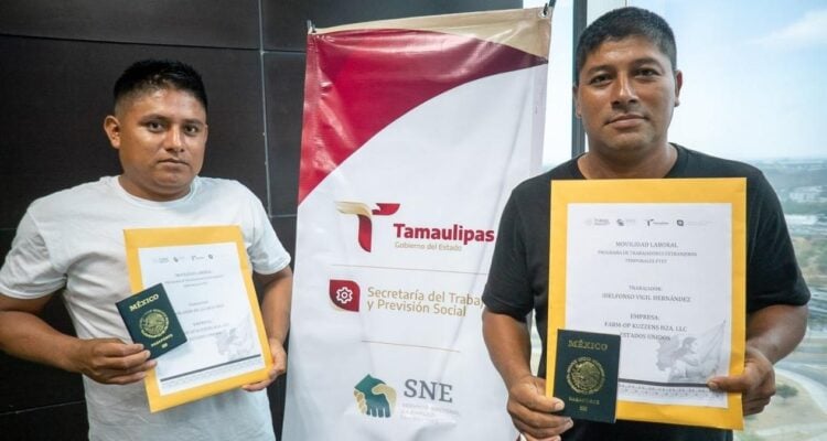 tamaulipecos trabajan en el extranjero