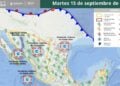 tormentas eléctricas en Tamaulipas