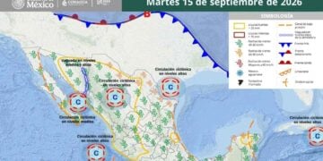 tormentas eléctricas en Tamaulipas