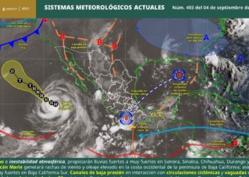 tormentas eléctricas y chubascos hoy
