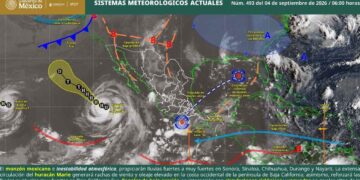 tormentas eléctricas y chubascos hoy