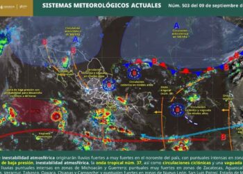 tormentas y granizo México