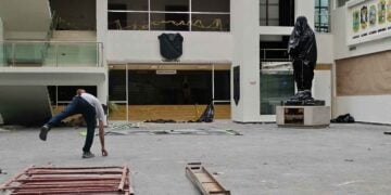 trabajos remodelación Congreso Tamaulipas