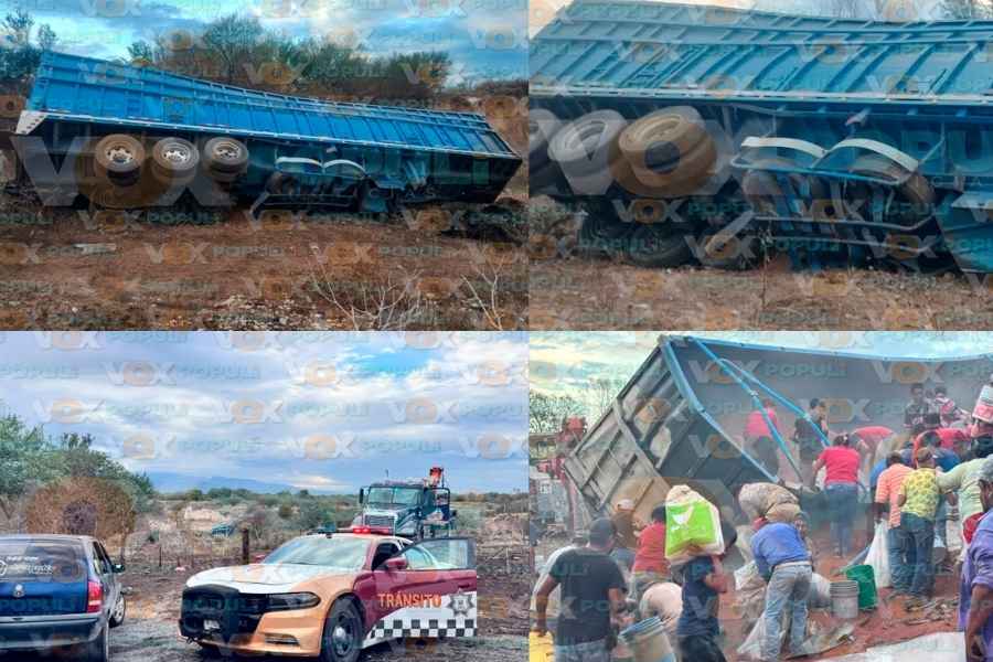 tractocamion sorgo Rumbo Nuevo