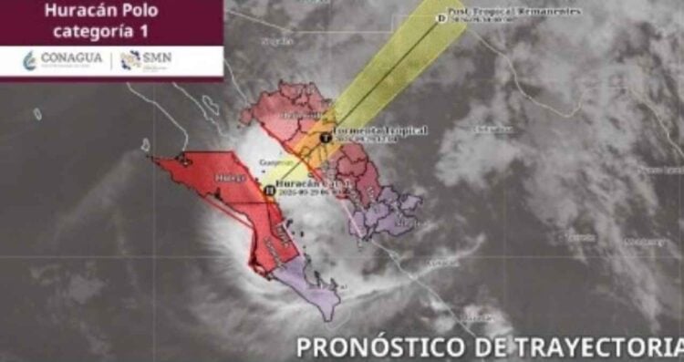 víctimas por huracán Polo