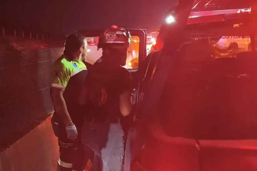 Accidente múltiple en Libramiento Noroeste