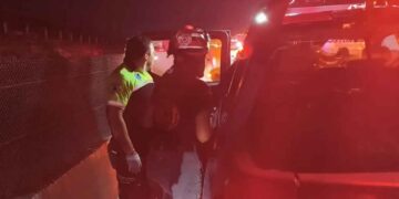 Accidente múltiple en Libramiento Noroeste