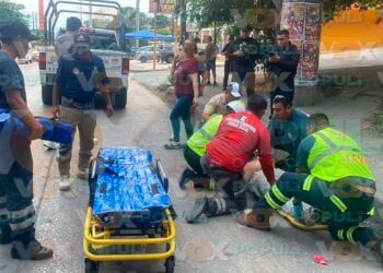 Adolescente arrojarse del Puente Tampico