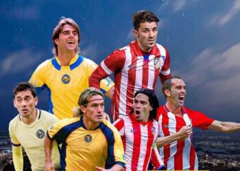 America Atletico Madrid leyendas