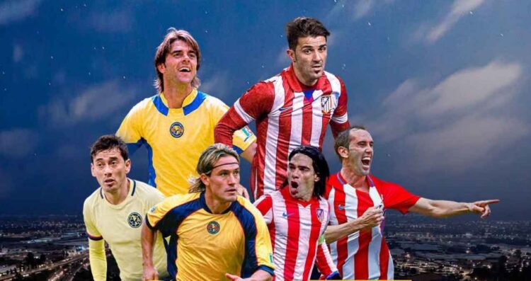 America Atletico Madrid leyendas