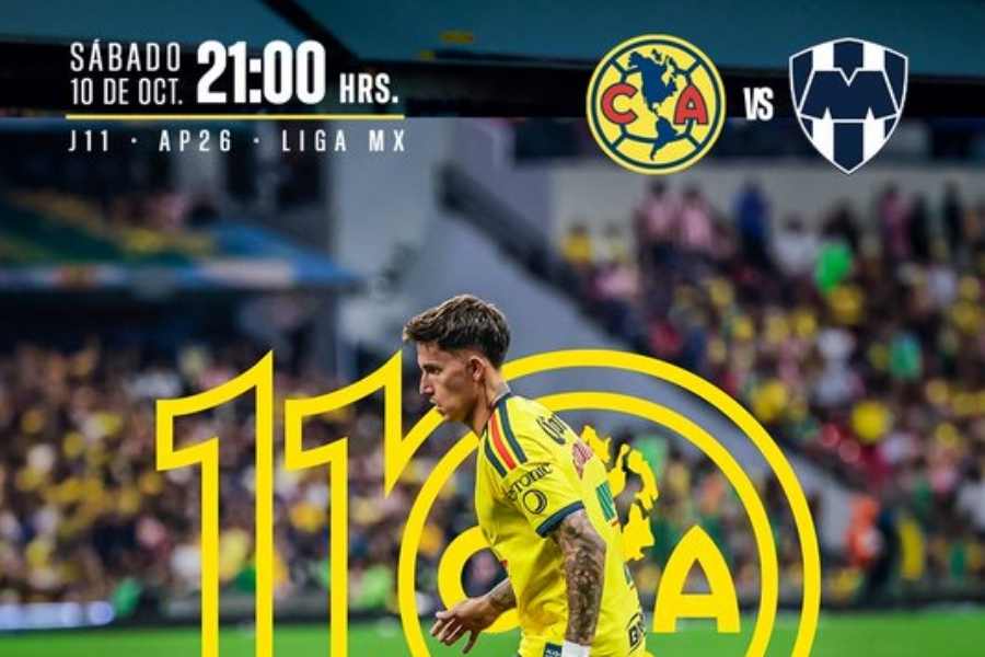 América Rayados de la J11