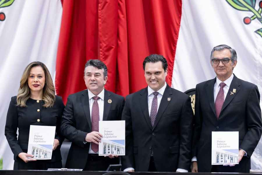 Américo Villarreal al primer informe del Congreso (1)